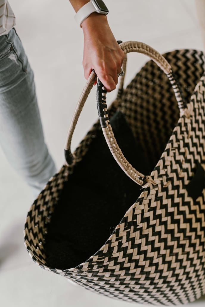 Decor Tote - Zig Zag - Image 3
