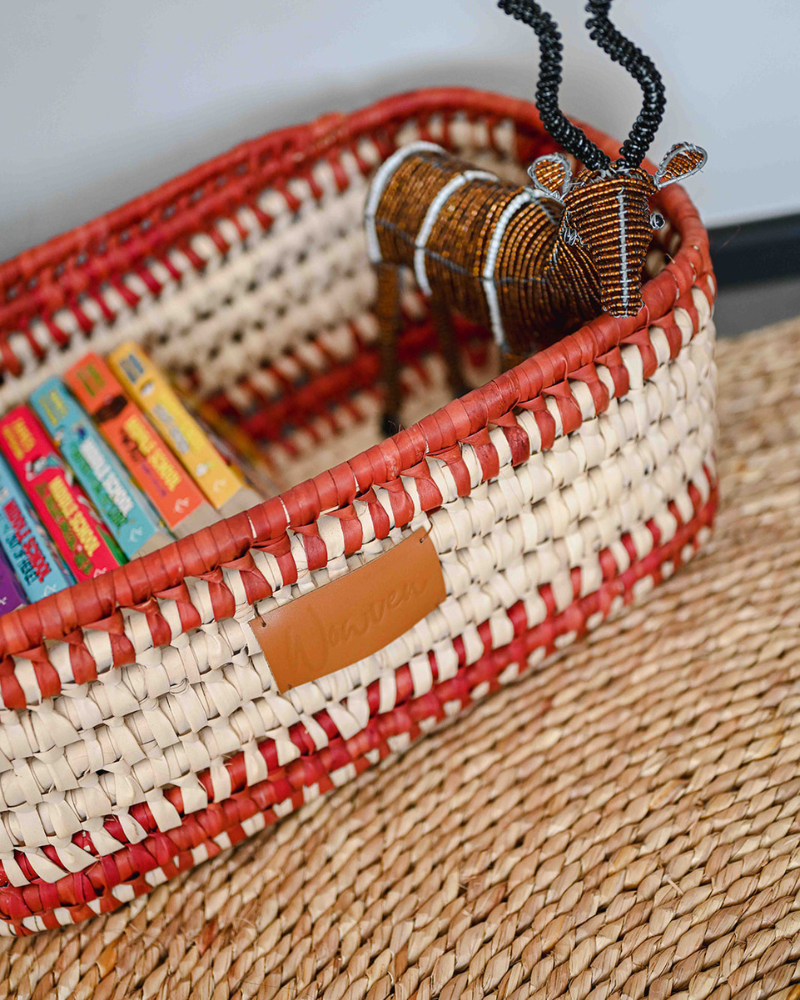 Burnt Orange Basket - Image 2